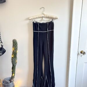 Urban Outfitters Out From Under Bella Thermal High-Waisted Flare Pant